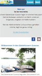 Mobile Screenshot of gaestehaeuser-gussow.de